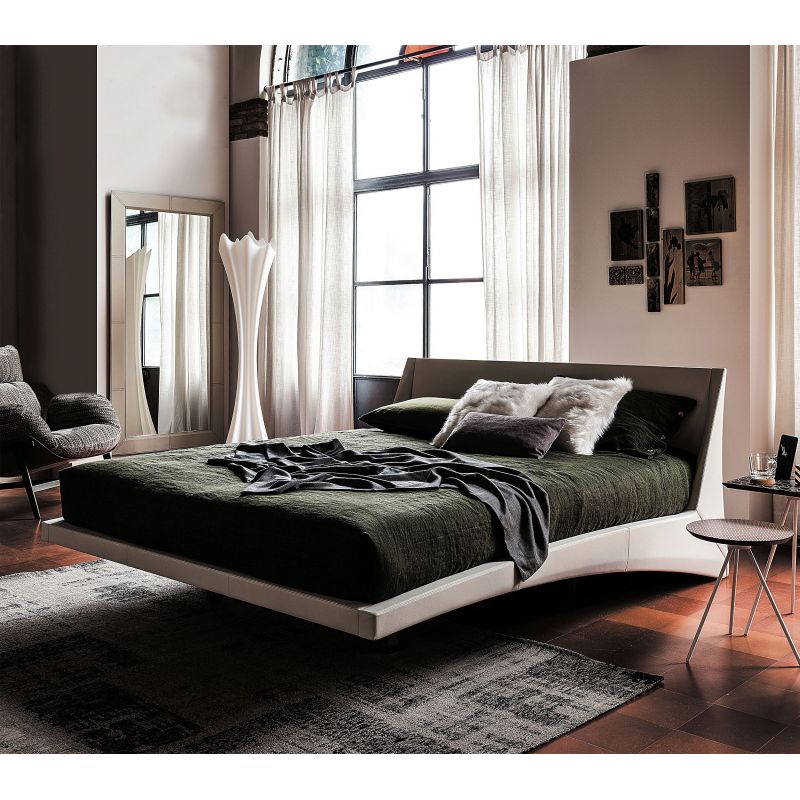 Cama Dylan piel natural