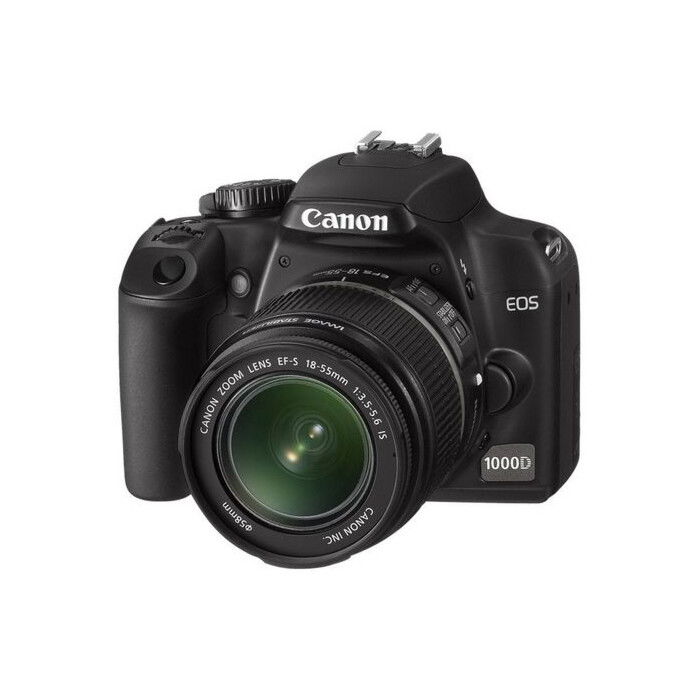 Canon EOS 1000D + 18-55 cámara réflex digital 2ª mano