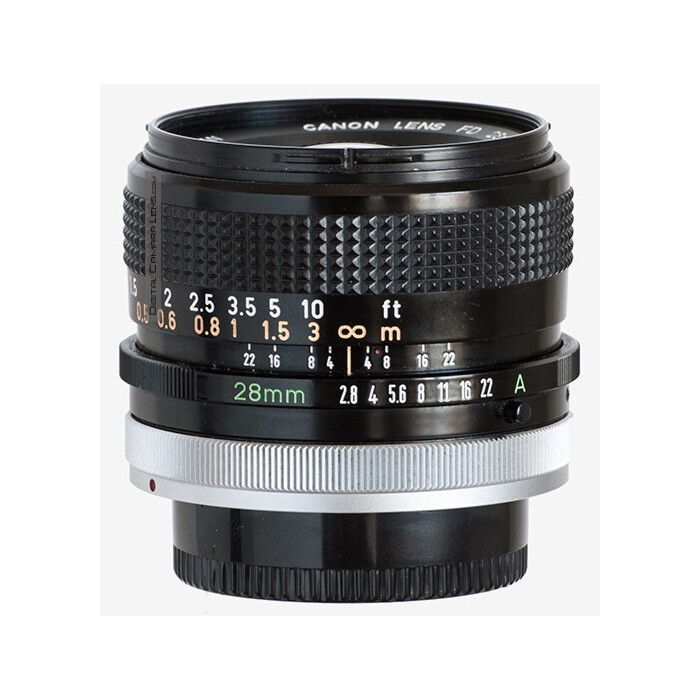 CANON FD 28/2.8 NEW 2ª mano