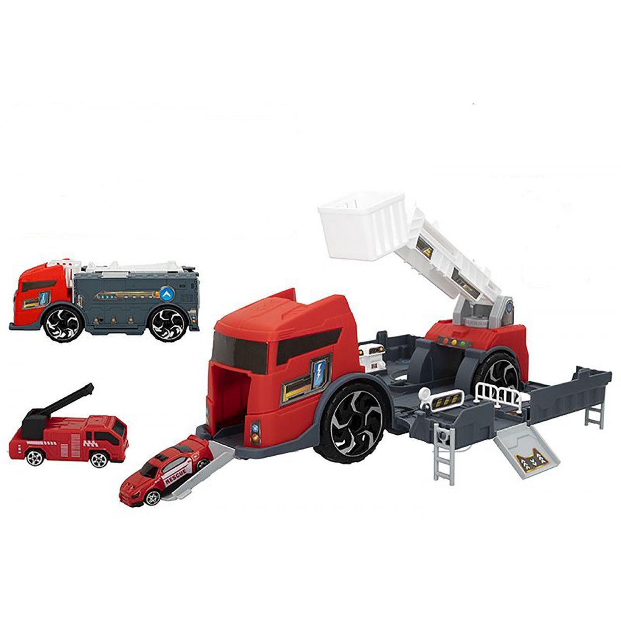 CAMIÓN DE BOMBEROS JUEGUETE INFANTIL