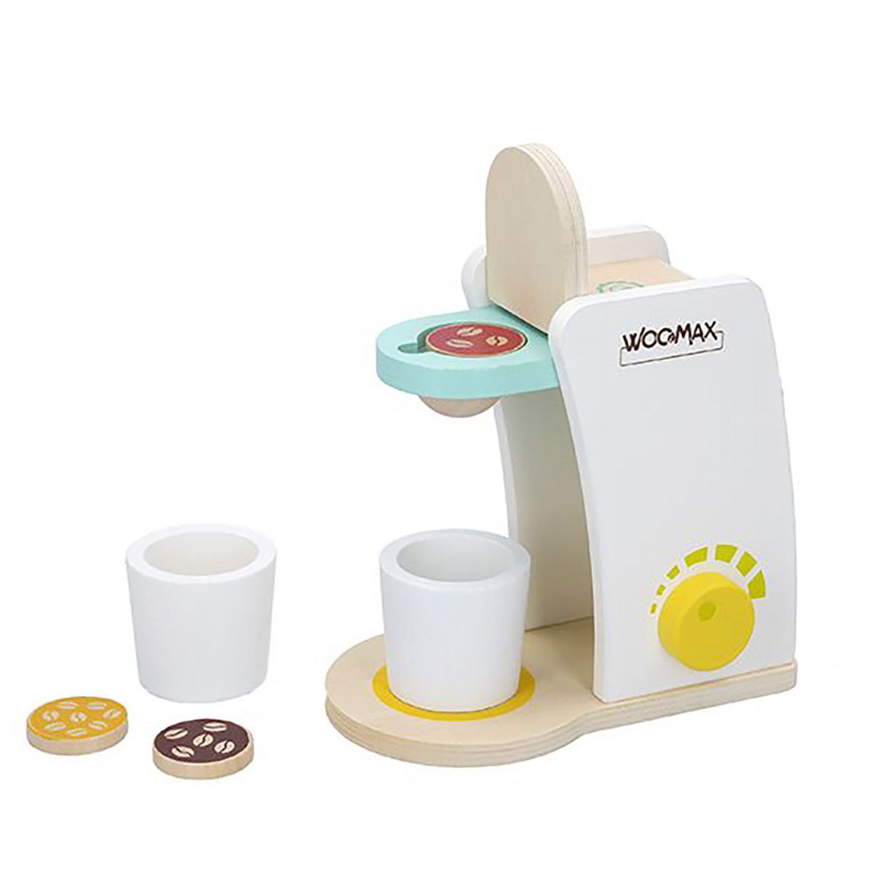 CAFETERA DE MADERA JUGUETE INFANTIL BARLE