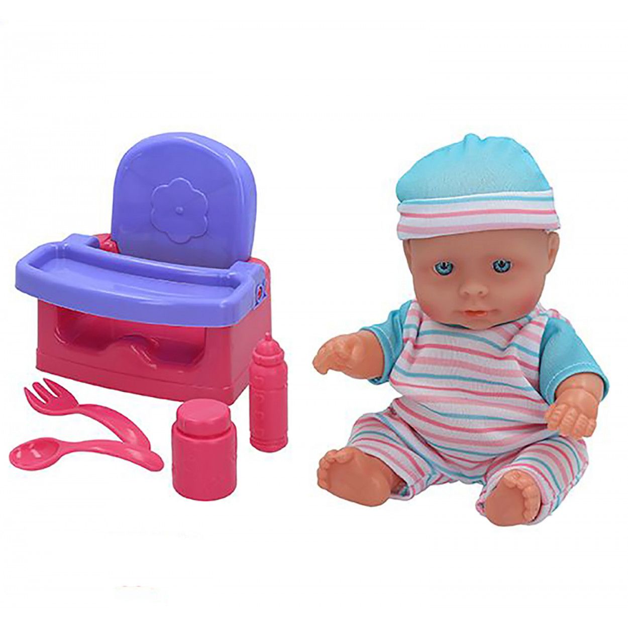 MUÑECO BEBE INFANTIL CON ACCESORIOS EMBER