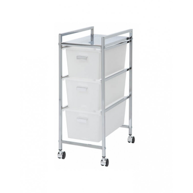 CARRITO BAÑO ESTRECHO 3 CAJONES