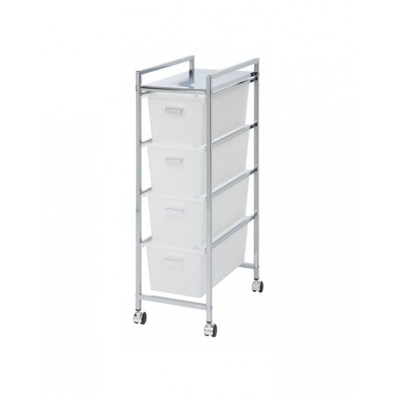 CARRITO BAÑO ESTRECHO 4 CAJONES