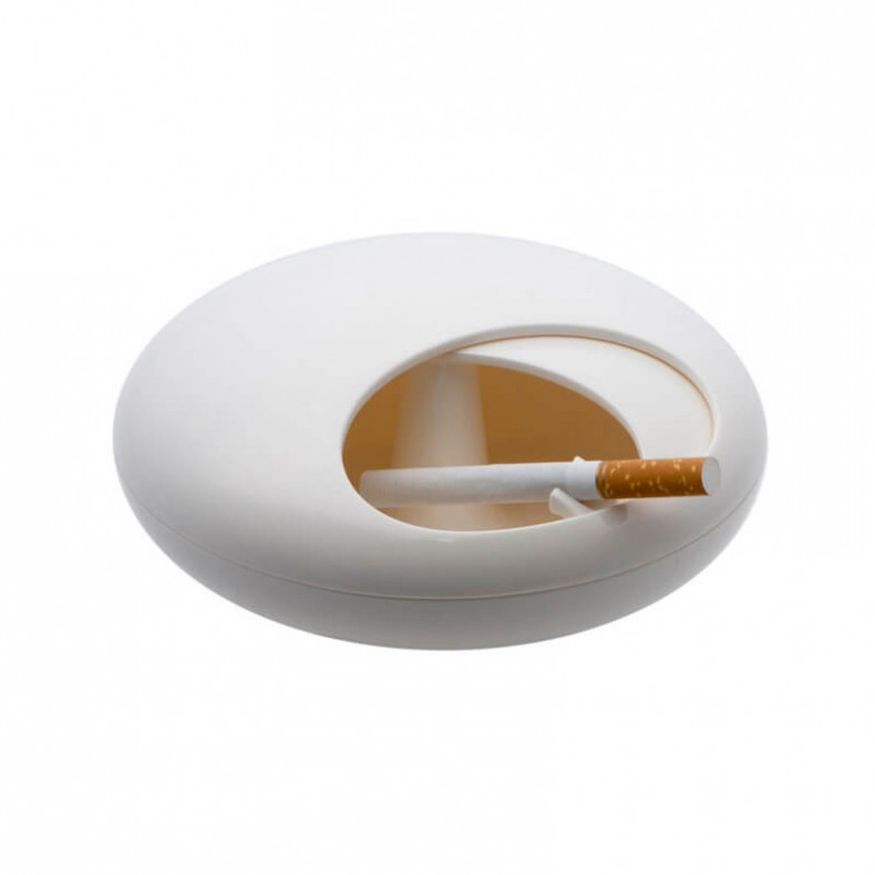 CENICERO PEBBLE BLANCO