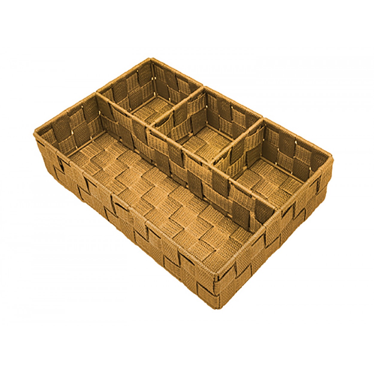 CESTA ALMACENAJE 4 COMPARTIMENTOS 30X20X7