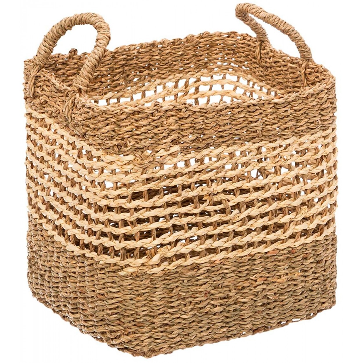 CESTA ALMACENAJE CAÑA NATUR