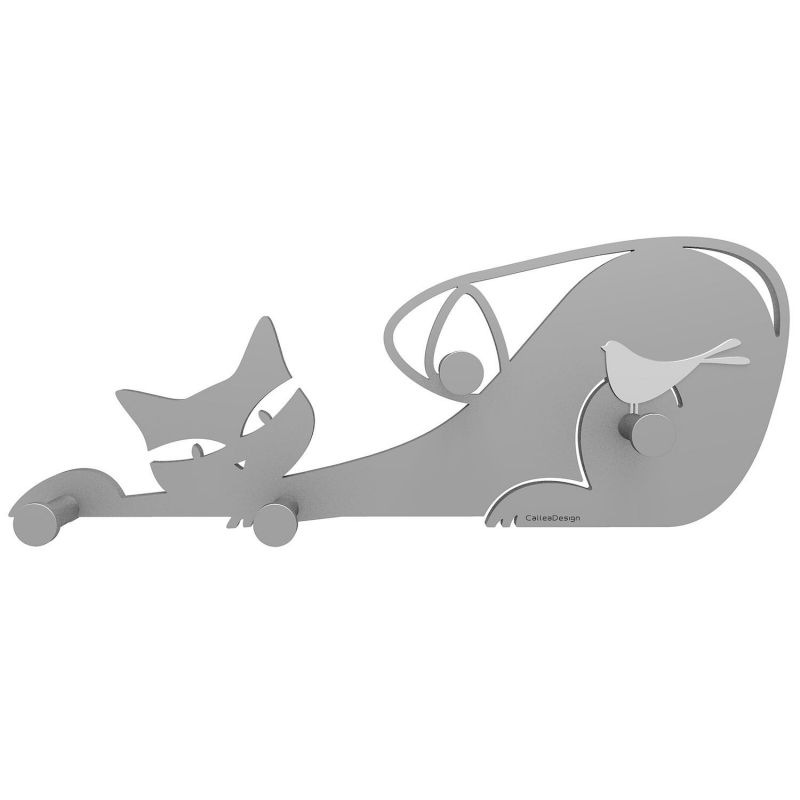 Coat Rack Cat, cuelga tu abrigo y el gato velará por el