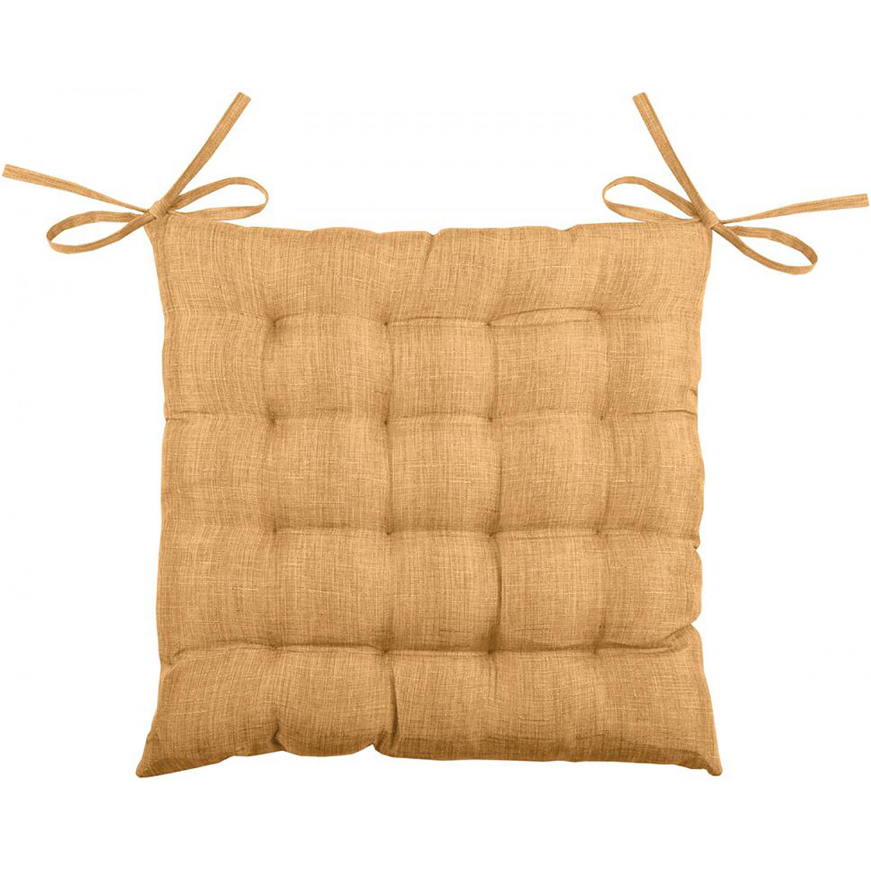 COJÍN DE SILLA POLIÉSTER 40X40CM CAMEL EVI