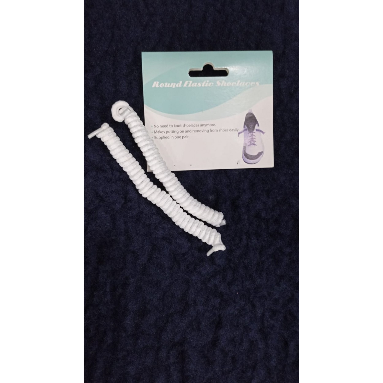 CORDONES PARA ZAPATILLA O ZAPATO EN COLOR BLANCO