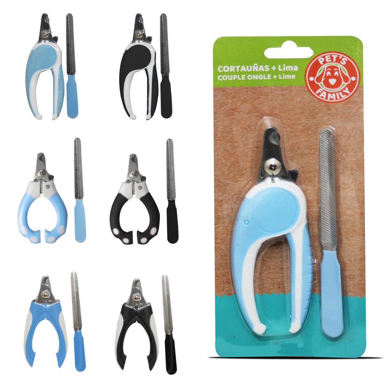 CORTAUÑAS PARA MASCOTAS + LIMA