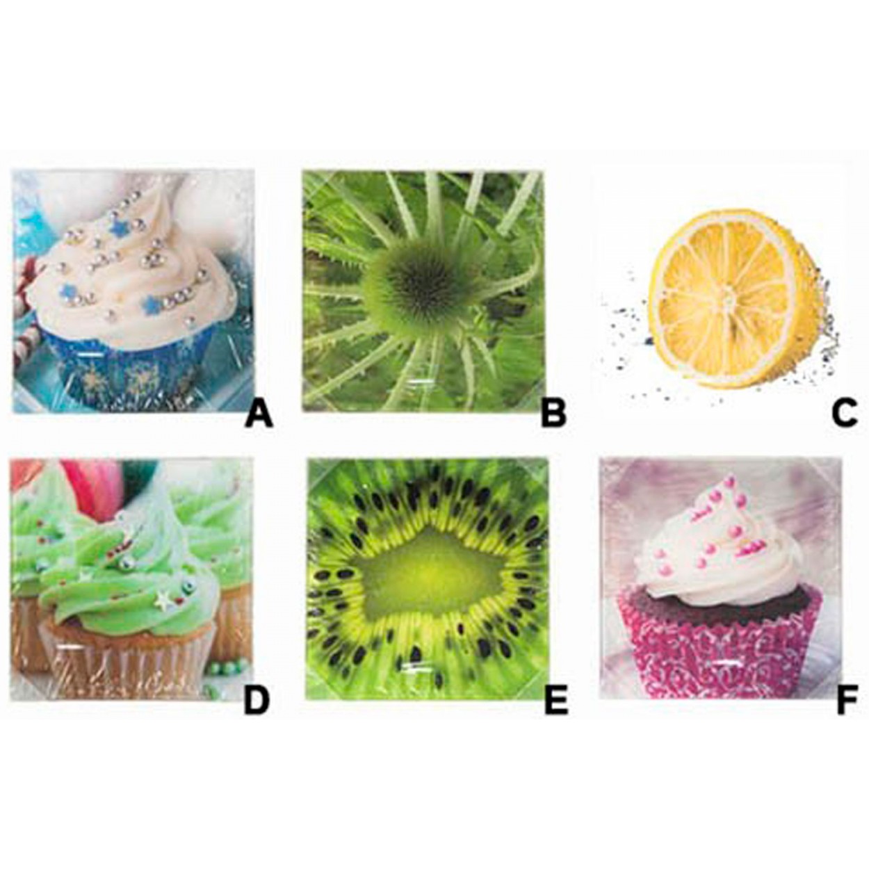 CUADRO DE CRISTAL DECORATIVO ORIGINAL SURTIDO 20,5X20,5X1,2CM