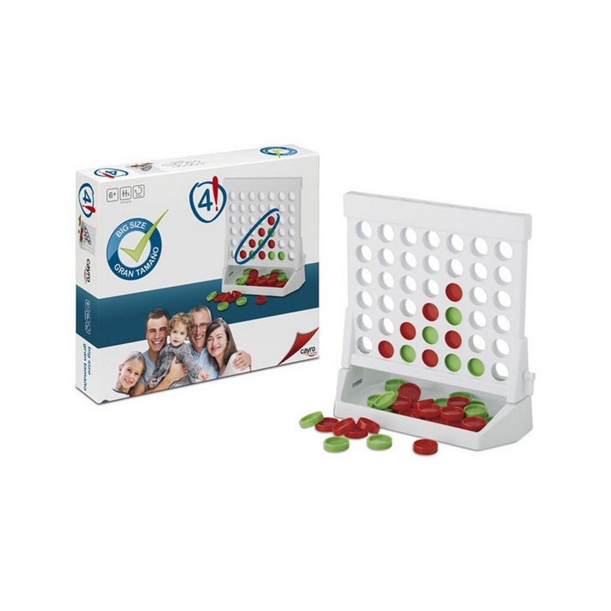 CUATRO EN RAYA XXL CLÁSICO.