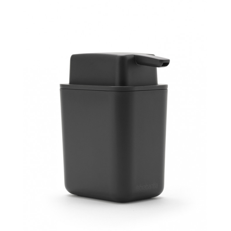 DISPENSADOR DE JABÓN GRIS OSCURO