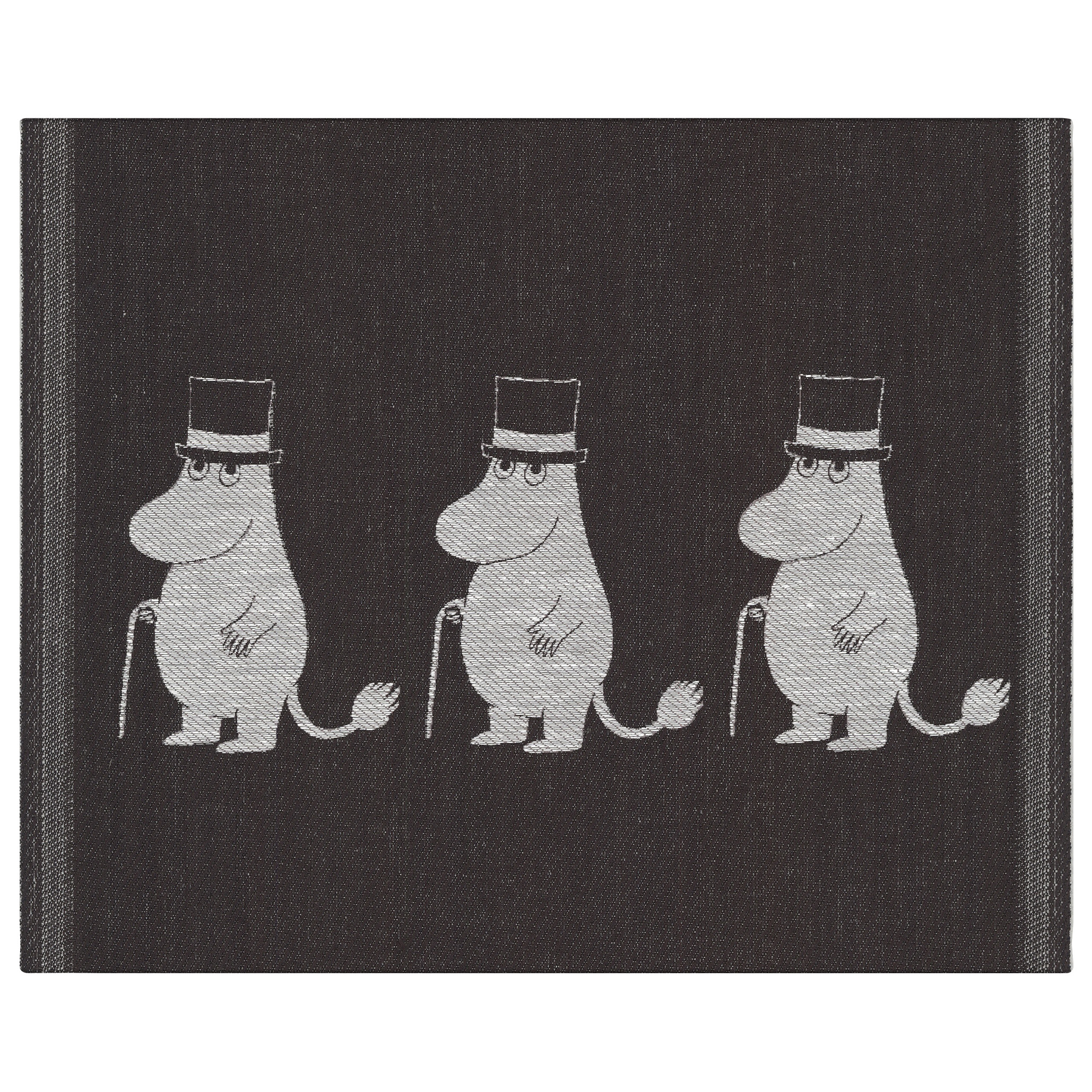 Toalla para platos Moominpappa 28x35 cm negro