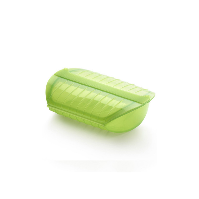 ESTUCHE VAPOR CON BANDEJA FAMILIAR VERDE