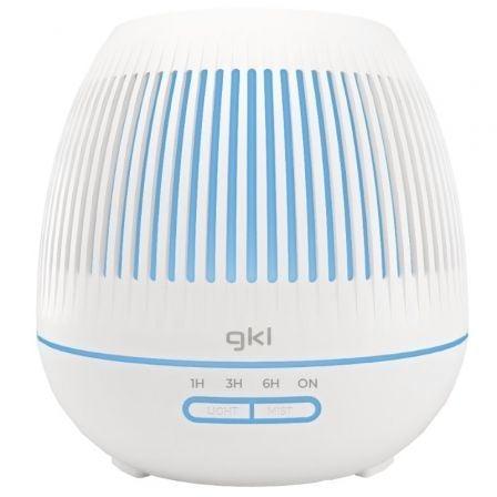 GKL ESN-400B Humidificador Difusor de Aceites Esenciales Pearl Essence 400ml, Luz LED Multicolor, Temporizador, Apagado Automático