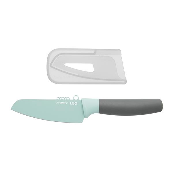 Berghoff 3950107 Cuchillo para verduras con pelador, antiadherente, mango contorneado, 11 cm