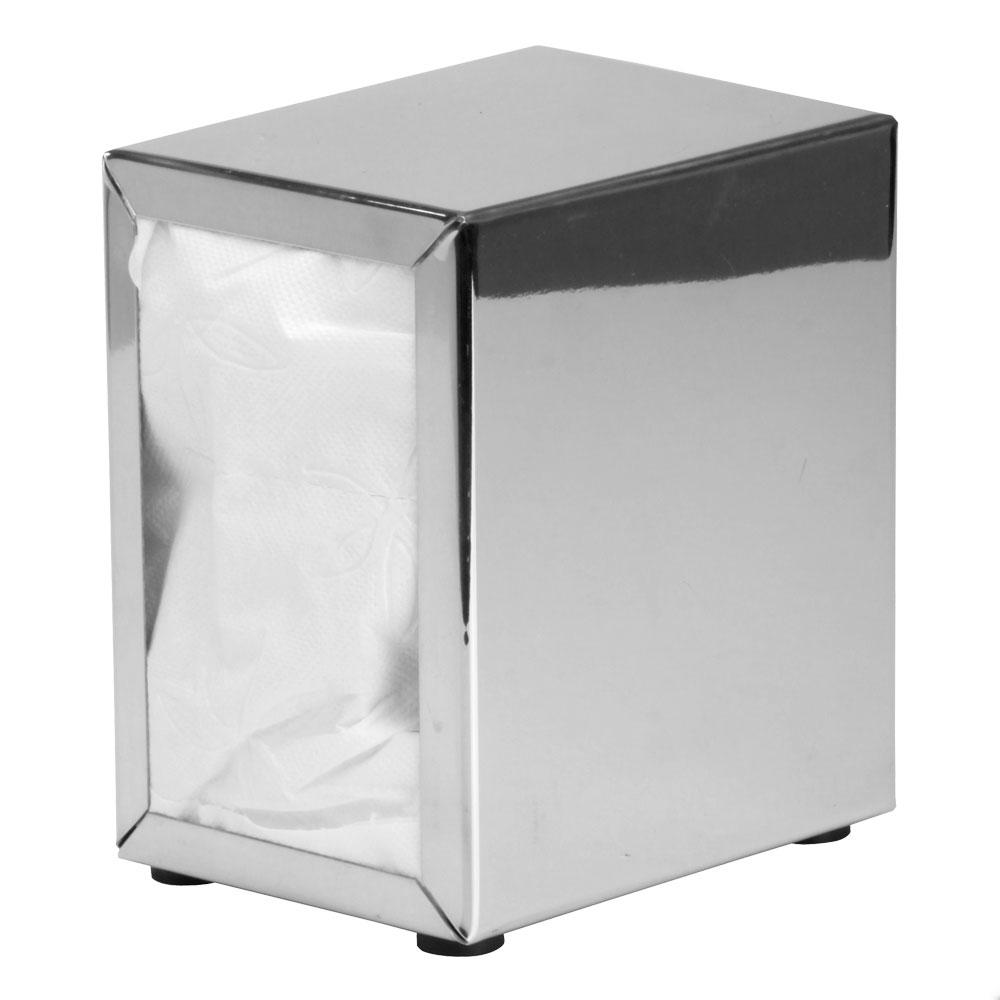 1946 Servilletero de Mesa de Acero Inoxidable 18/10 para Comedor y Cocina – 12 cm Altura, 8,5 x 13 cm