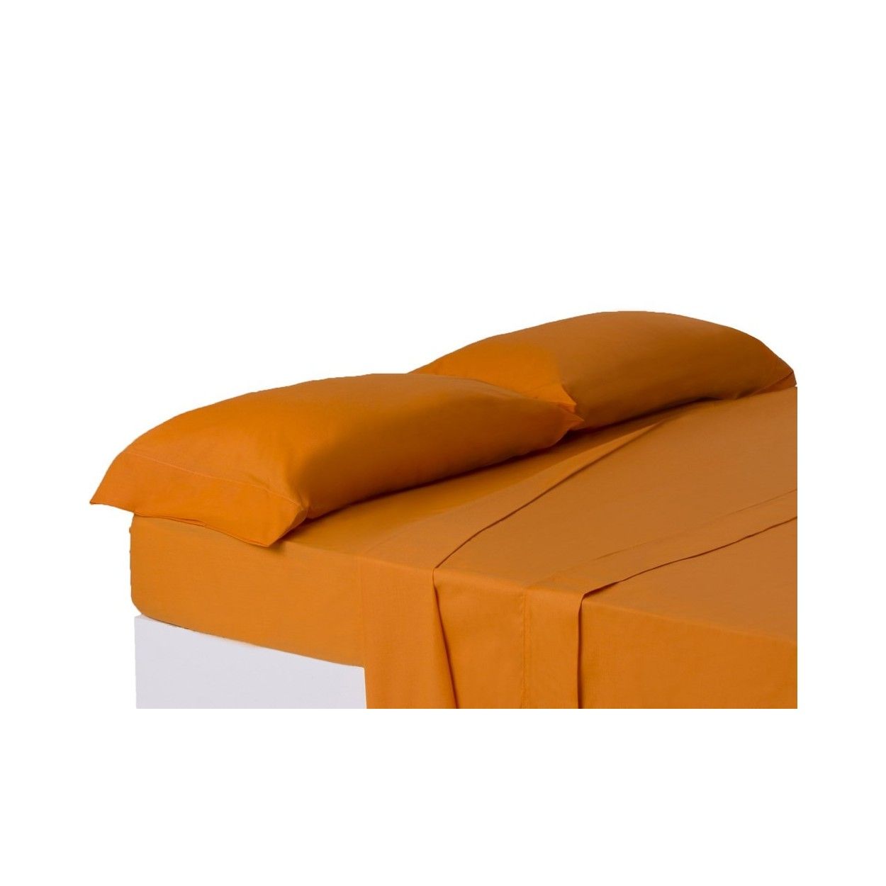 Funda de almohada Naranja cama 150 cm