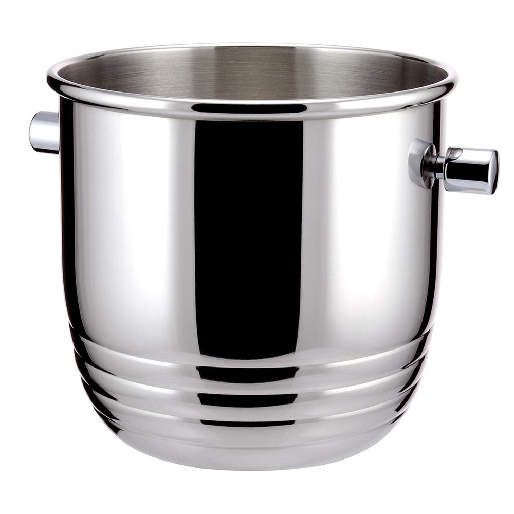 1946 Cubo Enfriador para Botellas de Vino y Cava Acero Inoxidable para Hostelería Profesional 20 cm Altura 22 cm Diámetro