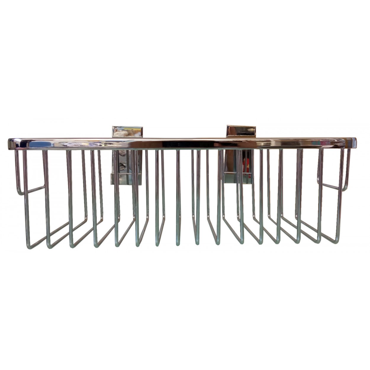 JABONERA REJILLA ADHESIVA CROMO 34,5CM