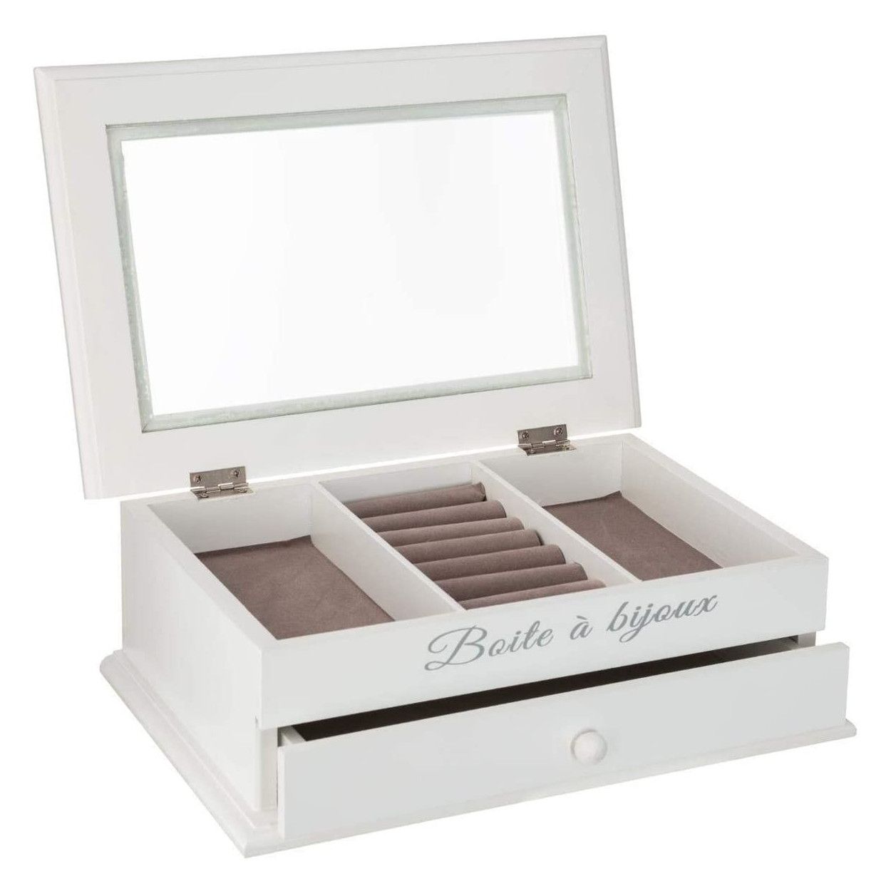 JOYERO CLASSIC BLANCO 25,1X17,4X8,1CM