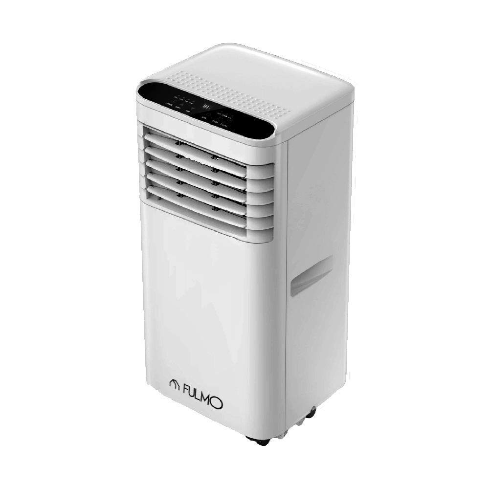 Fulmo Aire acondicionado portátil solo frío 9000BTU/hora 1000W, función ventilador y deshumidificador, ideal para salas de 12-18m²