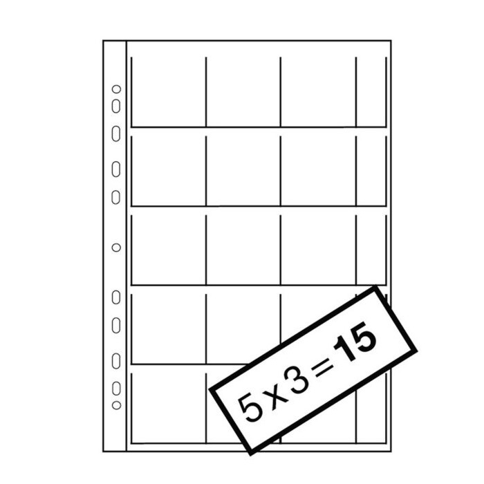 Kaiser hoja 15 diapositivas 35 mm 15 hojas