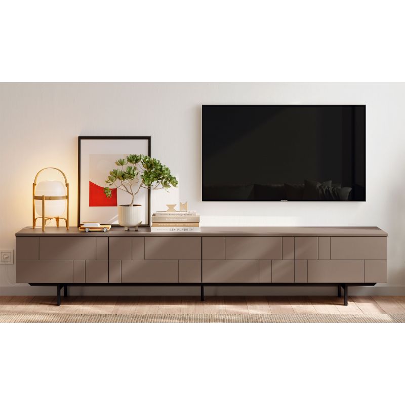 Mueble de televisión Keyboard acabado Nut