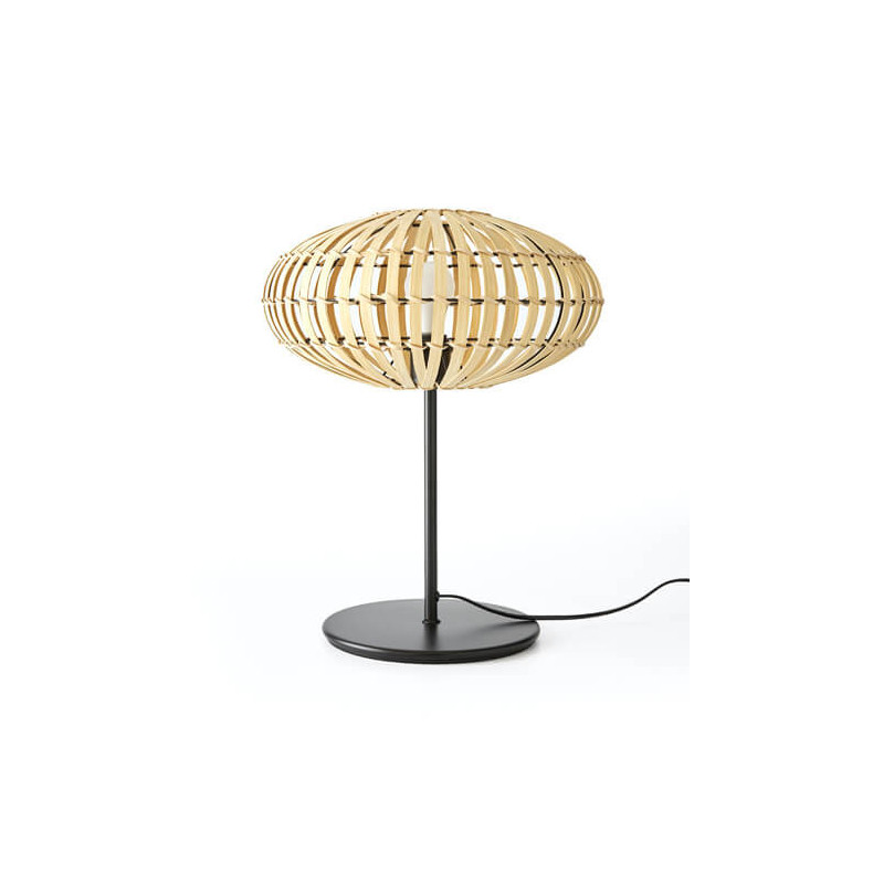 LÁMPARA MESA CHATEAU PANTALLA BAMBÚ