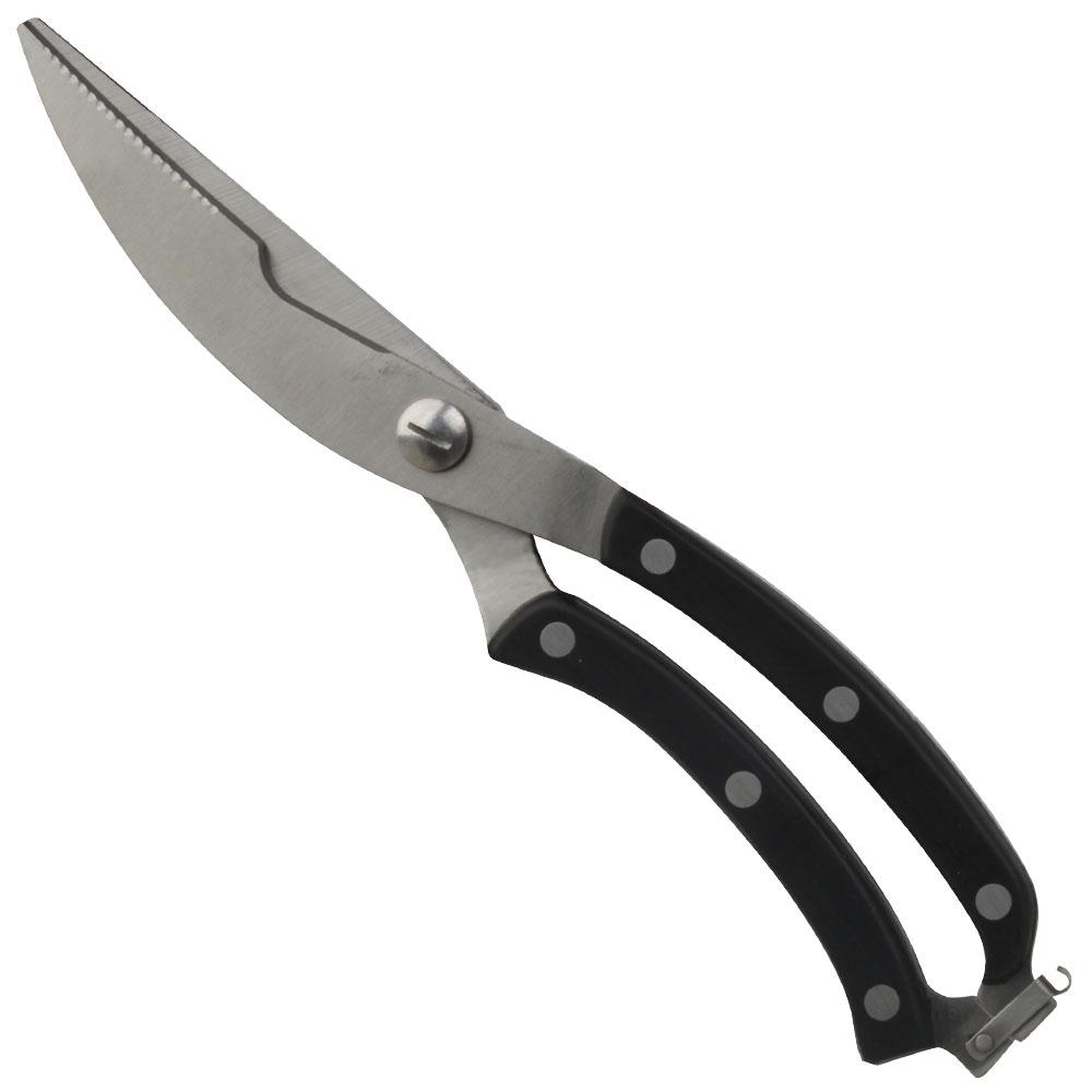 1946 Tijeras de Aves de 25 cm, Fabricadas en Acero Inoxidable con Mango de Baquelita, Colección Tuttixuno