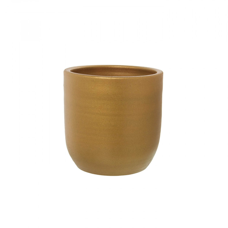 MACETERO D22CM MARRÓN CLARO