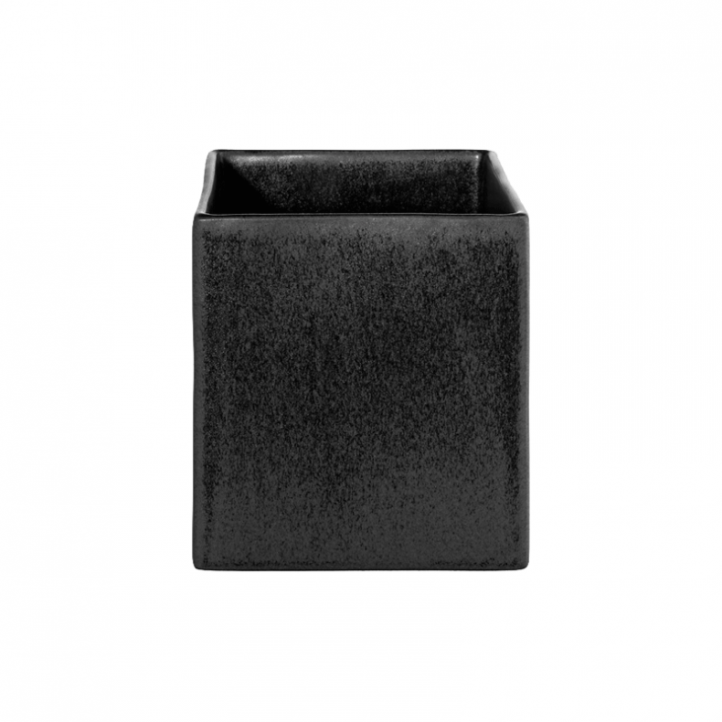 MACETERO QUADRO 23X23CM BLACK IRON