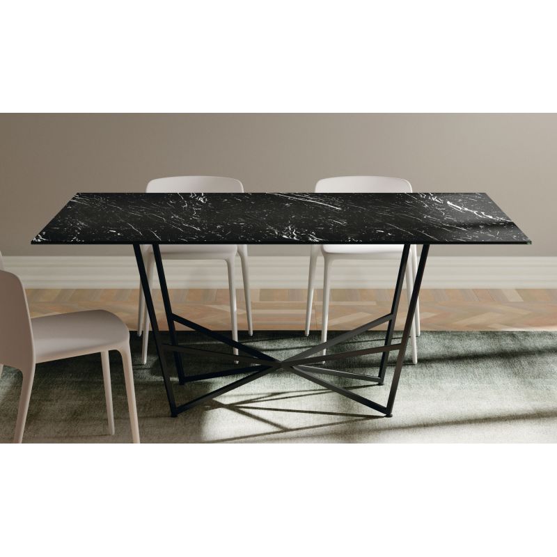 Mesa Mantis acabados Concerto & Black tamaño 180x100