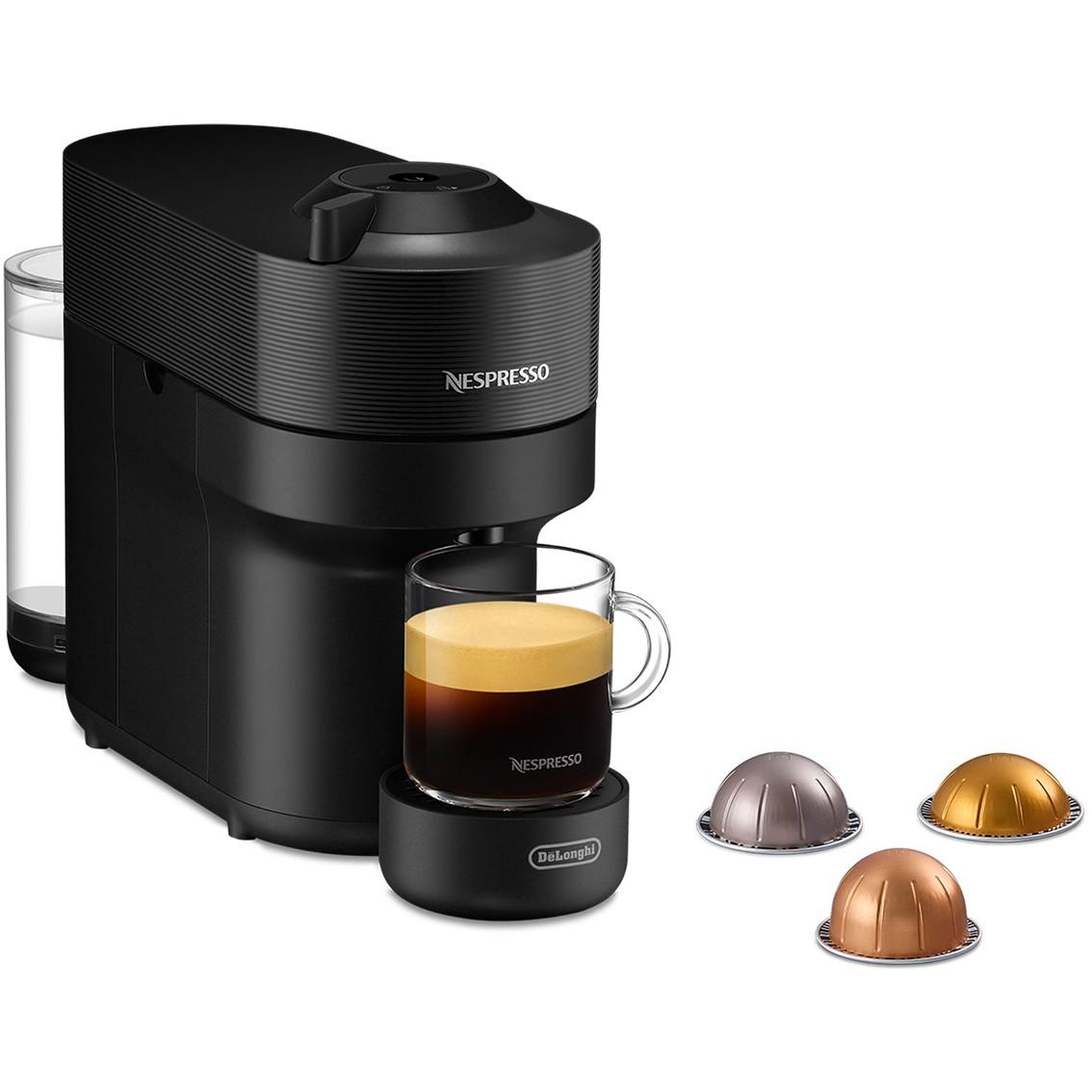 DeLonghi ENV90.B Cafetera Nespresso Vertuo Pop Negra | Máquina de Cápsulas con 4 Programas y Múltiples Bebidas