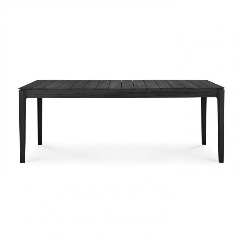 MESA BOK EXTERIOR TECA NEGRO