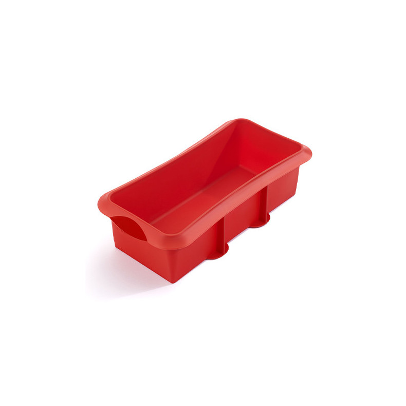 MOLDE CLASSIC RECTANGULAR 28CM ROJO
