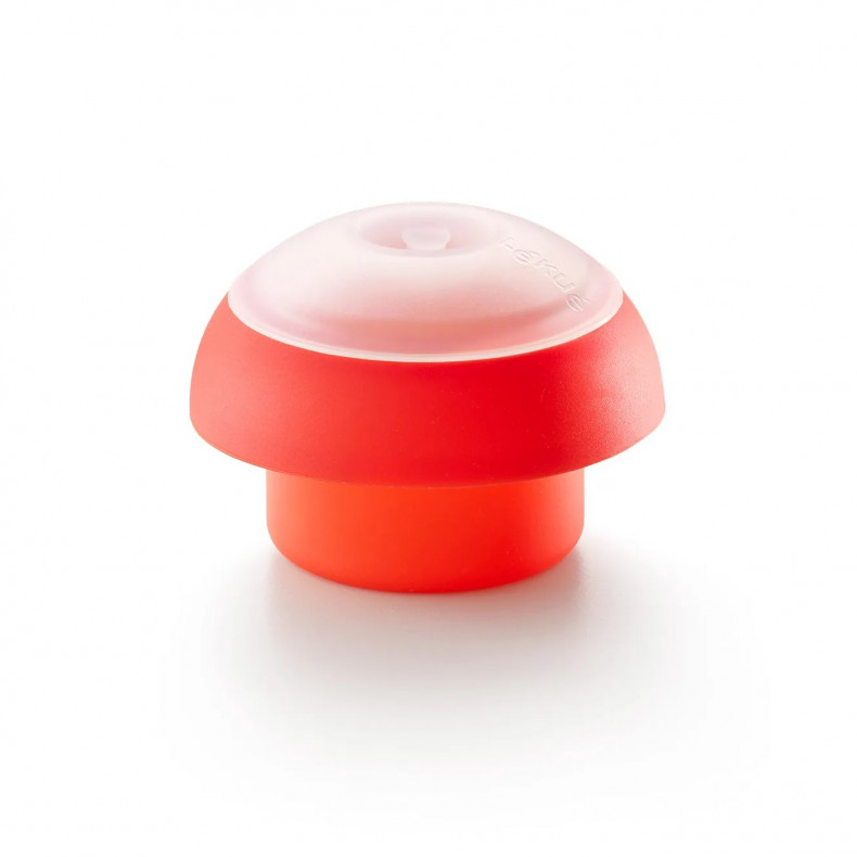 MOLDE OVO CILÍNDRICO ROJO