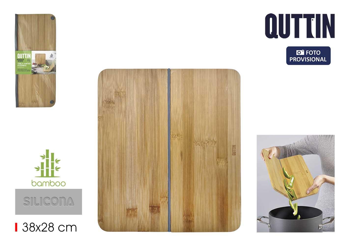 Inde Tabla de Cortar Plegable de Bambú 32 x 28 cm (12 Unidades)