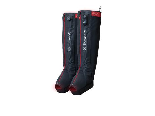 THERABODY JetBoots PRO Plus - Botas de recuperación con compresión neumática, vibración y luz LED infrarroja, JB0004130-3A1S