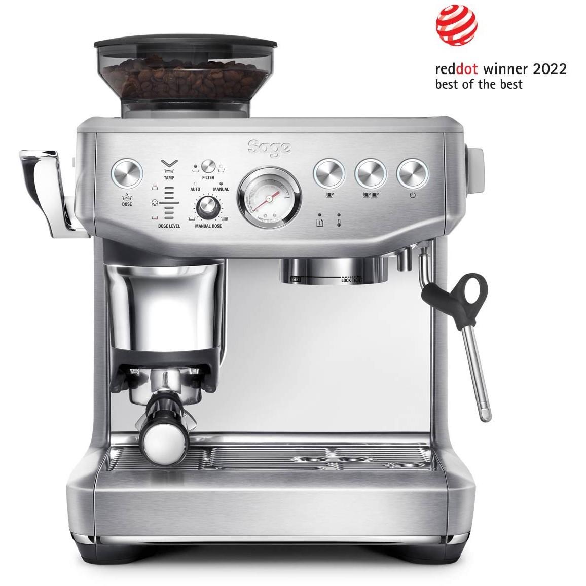 Sage SES876BSS4EEU1 Cafetera Barista Express Impress™ Acero Inoxidable Cepillado