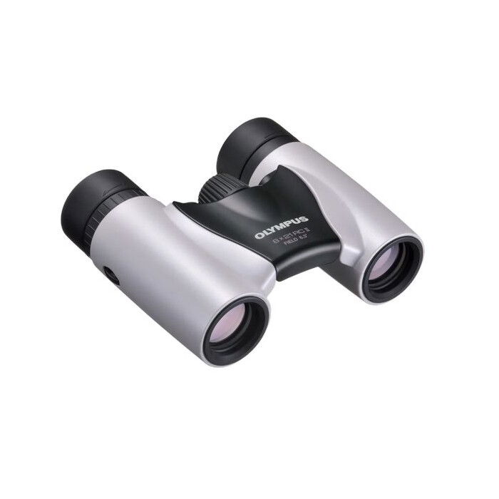 Olympus 8X21 RC II blanco perla + funda prismático
