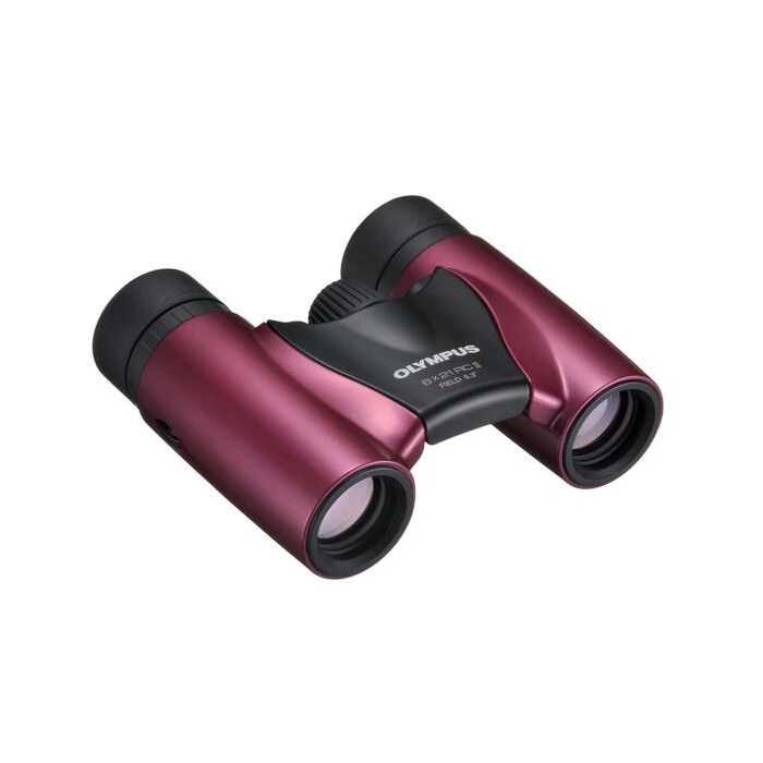 Olympus 8X21 RC II rojo + funda prismáticos