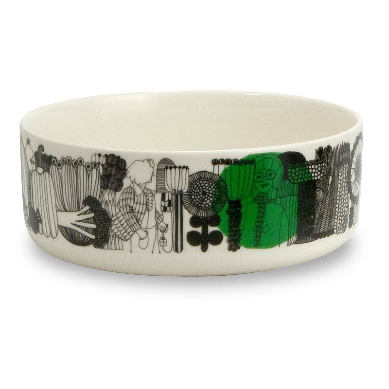 Ensaladera Siirtolapuutarha 1,5L negro-verde