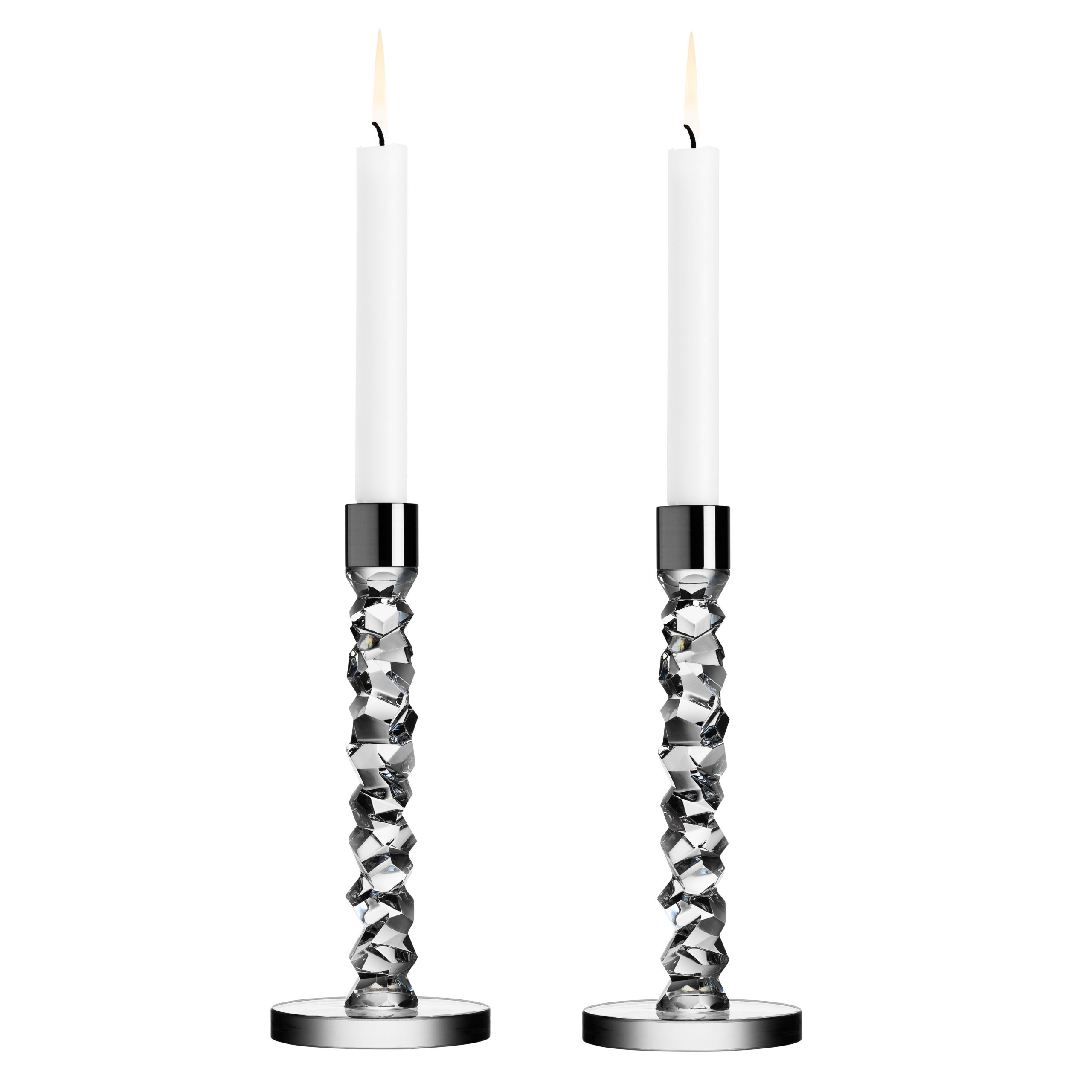 2 Candelabros Carat set de 2