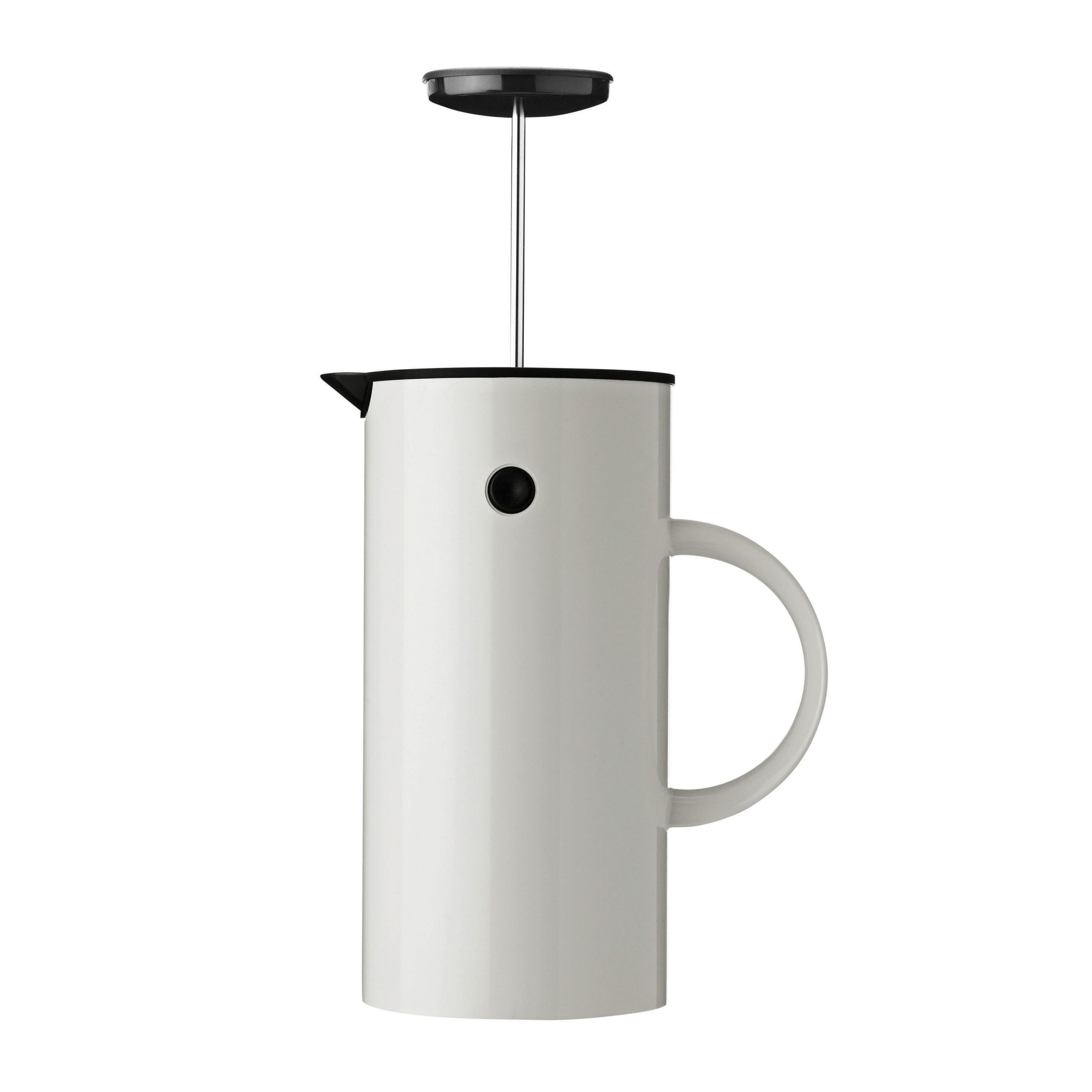 Cafetera de émbolo Stelton blanco