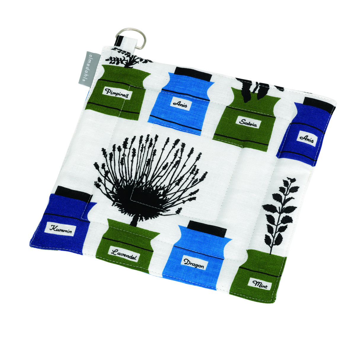 Agarrador Persons Kryddskåp azul