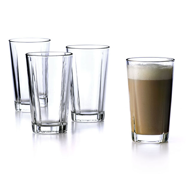 Vasos de café Grand Cru set de 4, transparente