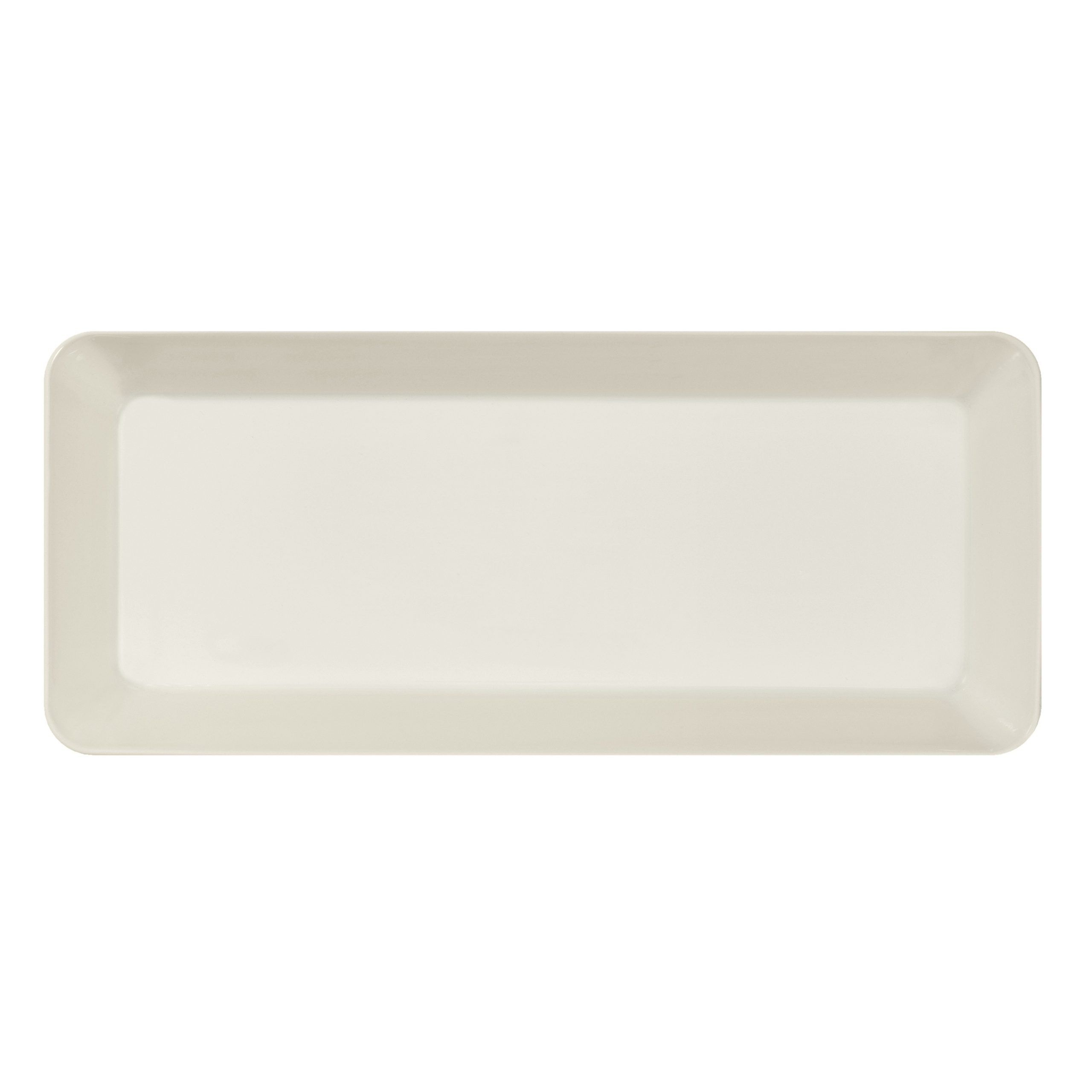 Plato Teema, 16x37 cm blanco